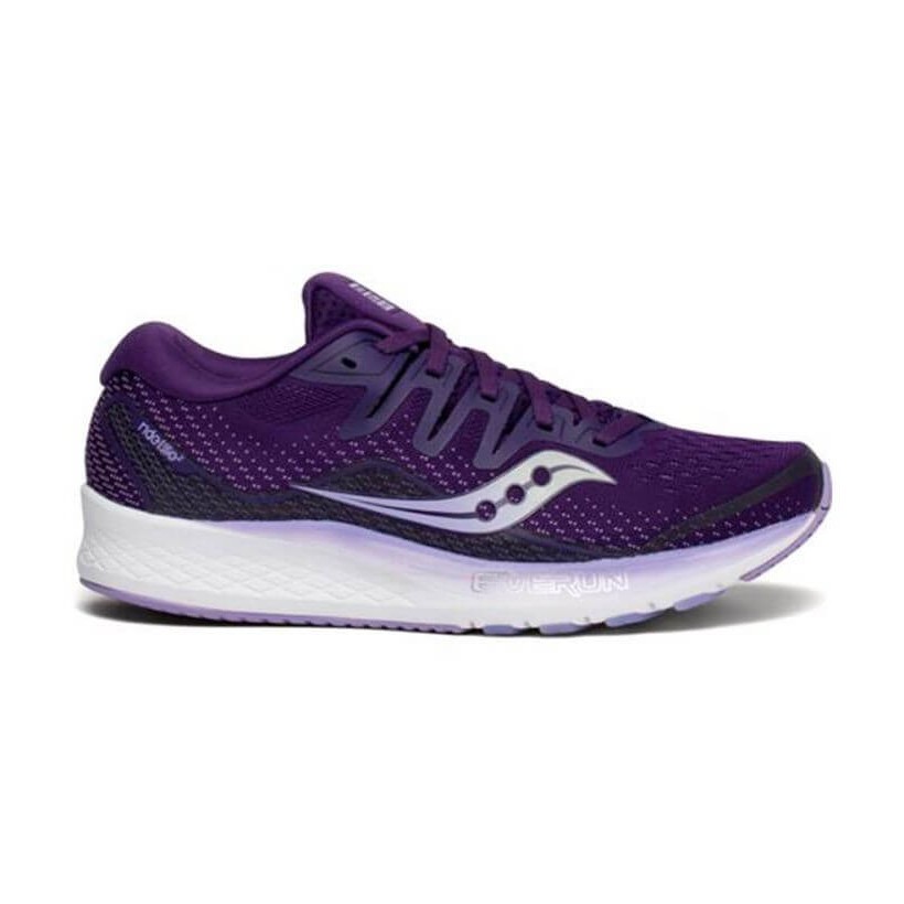 Saucony Ride ISO 2 Purple Running Shoes AW19 Woman