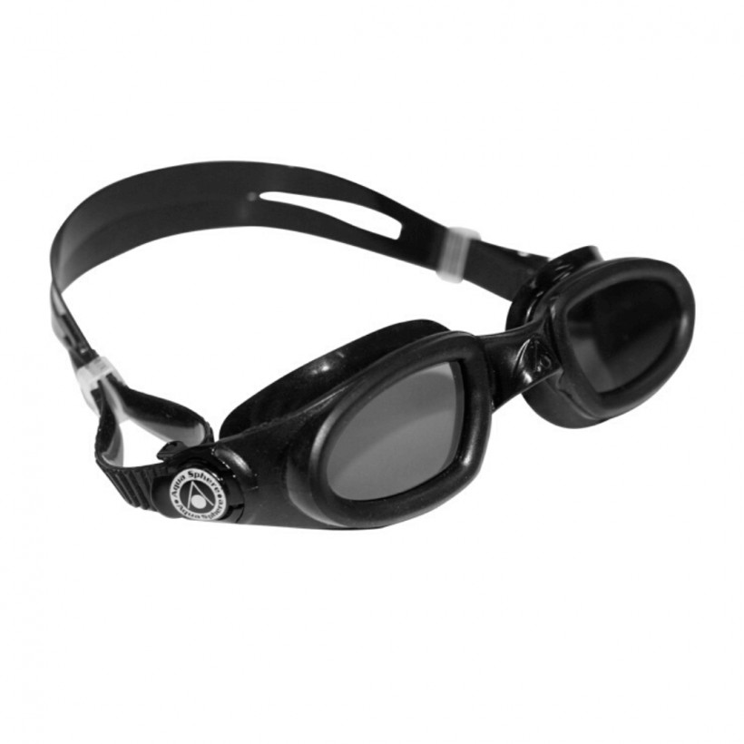 Aqua Sphere Mako Swimming Goggles Black Smoked Lens