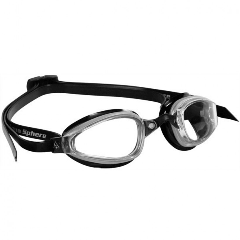 Michael Phelps Schwimmbrille K180 Transparent Schwarz