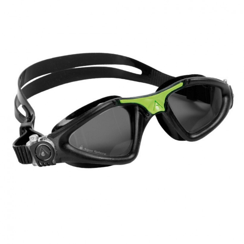 Aqua Sphere Kayenne Brille Schwarz Grün Geräucherte Linse