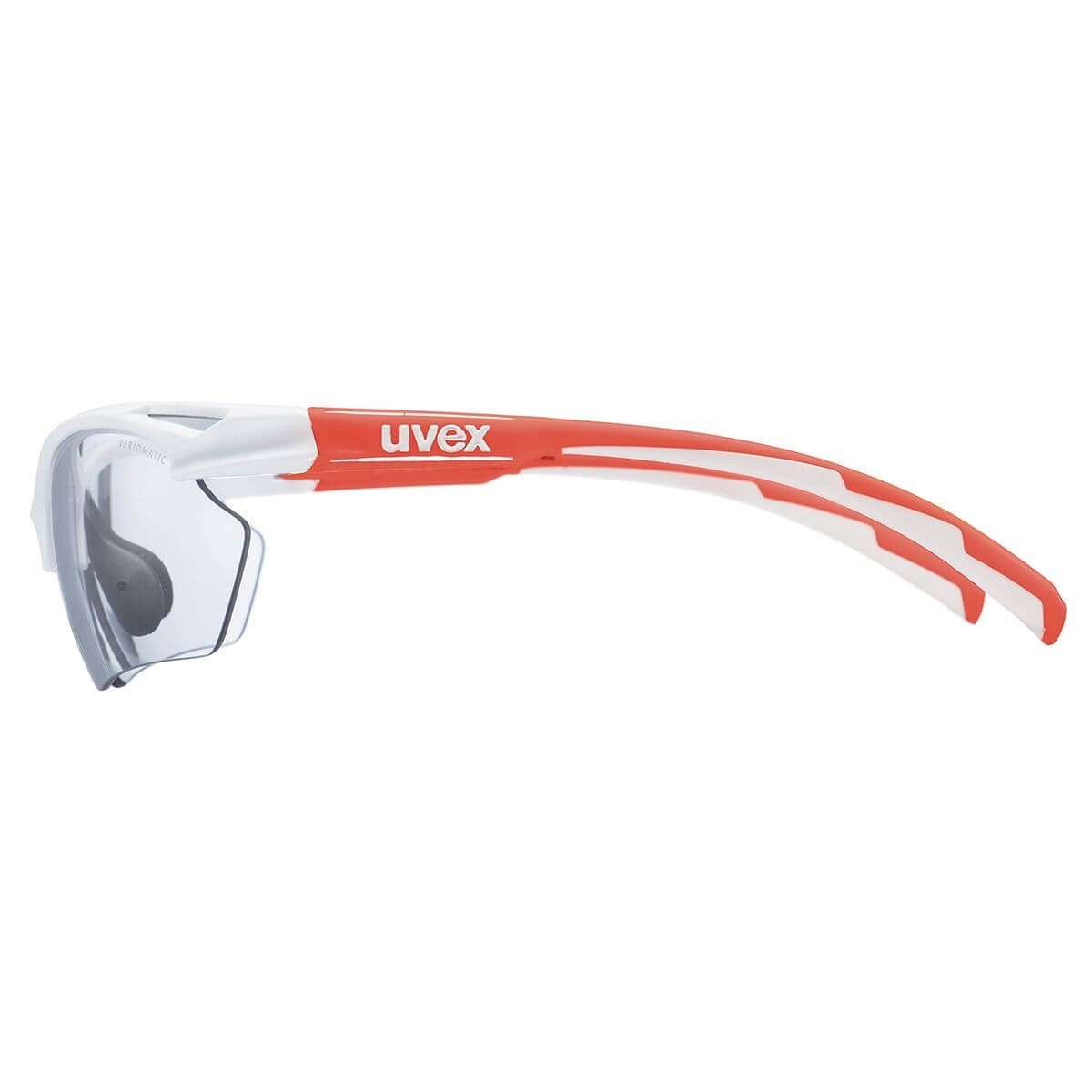 Rouwen Brood Tom Audreath Uvex Sportstyle 802 Vario Glasses White Orange Smoked Lens