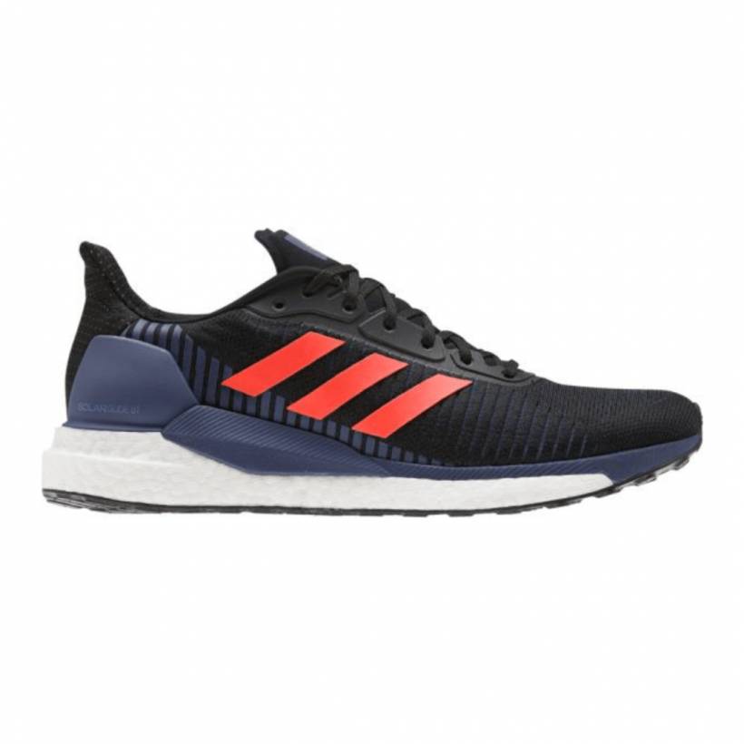 Adidas Solar Glide ST 19 Black Red Blue Mens Shoes