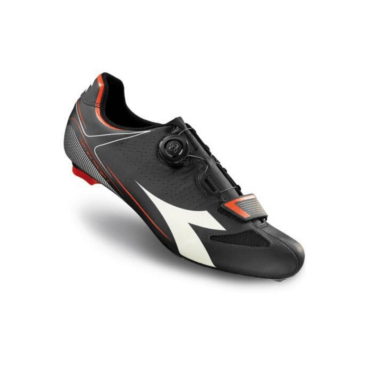 Diadora Vortex Racer II Shoes Black Red