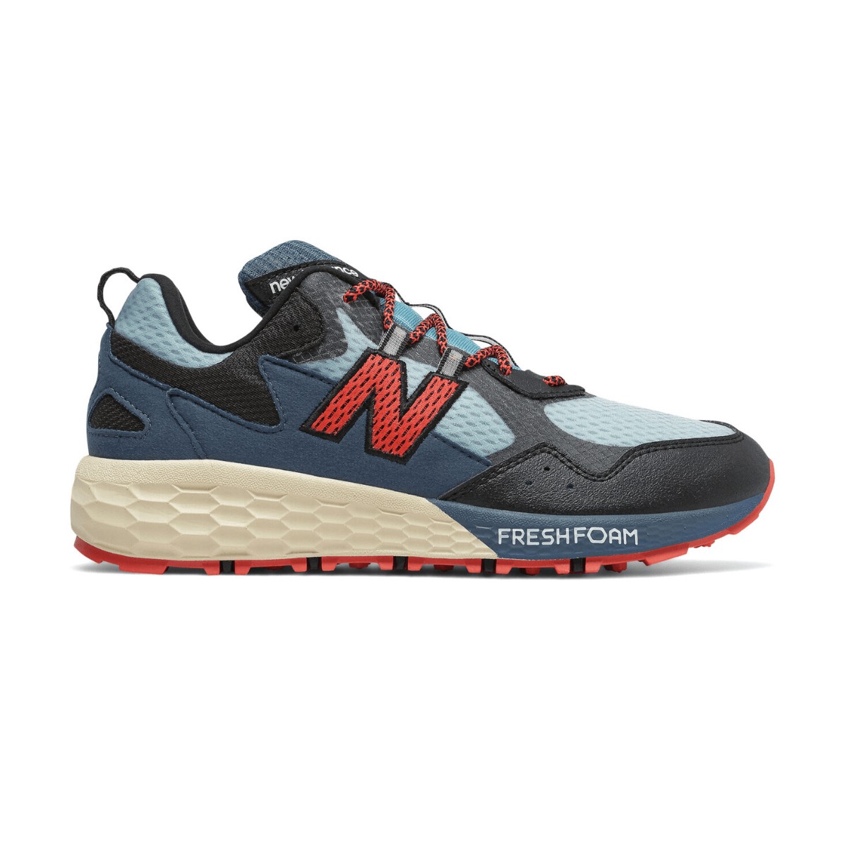 New Balance Crag v2 Trail Fresh Foam Blue Red Women Shoes