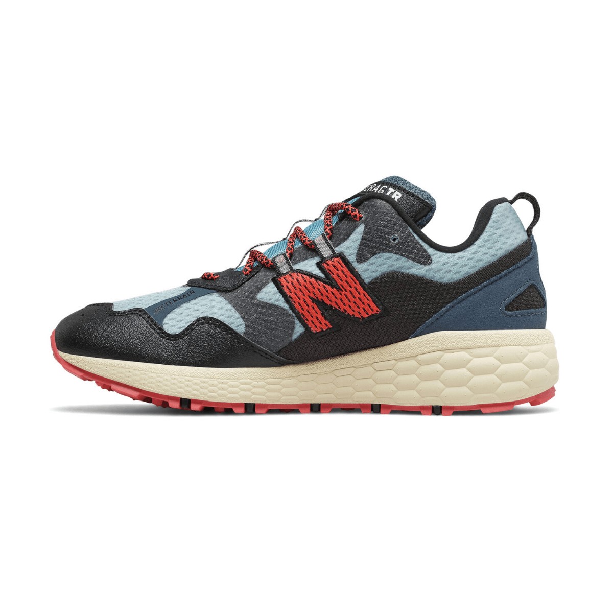 New Balance Crag v2 Trail Fresh Foam Blue Red Women Shoes