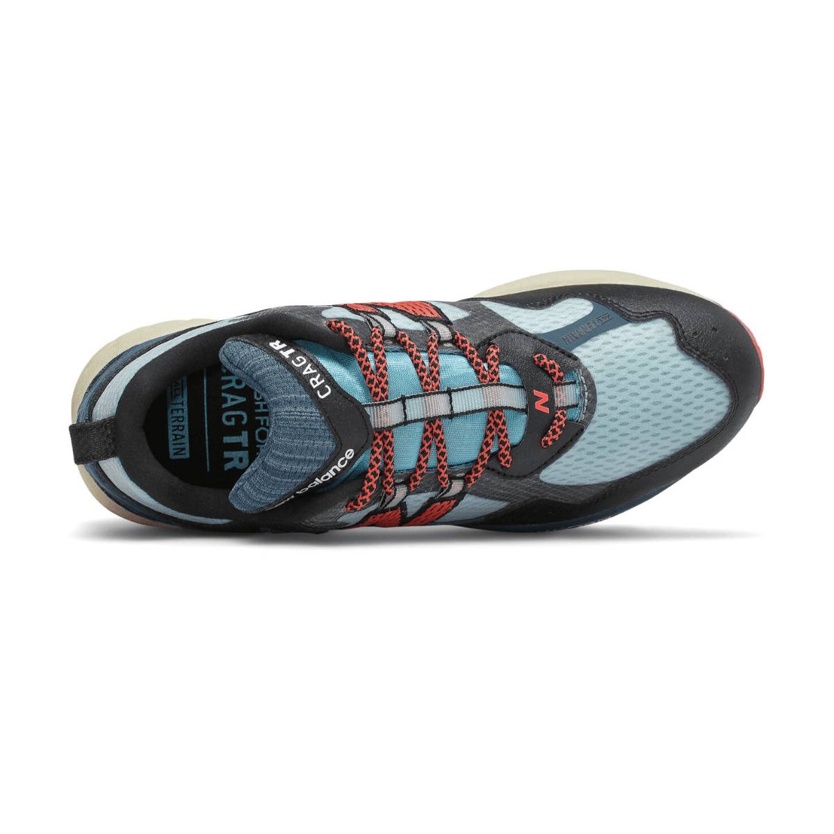 Chaussures New Balance Crag v2 Trail Fresh Foam Bleu Rouge Femmes