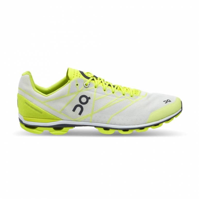 ON Cloudflash SS18 Lime/Biały sneaker dla mężczyzn