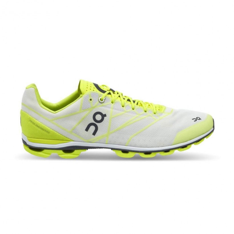 Zapatilla ON Cloudflash PV18 Lima/Blanco para hombre