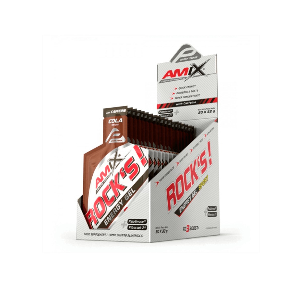 Cola Intensiv günstig Kaufen-AMIX Rock's Gel mit Koffein Cola 20ud x 32gr. AMIX Rock's Gel mit Koffein Cola 20ud x 32gr <![CDATA[AMIX Rock's Gel mit Koffein Cola 20ud x 32gr Rock's Gel liefert schnelle Energie, während Sie intensiv Sport treiben, dh innerhalb des Trainings, und wenn