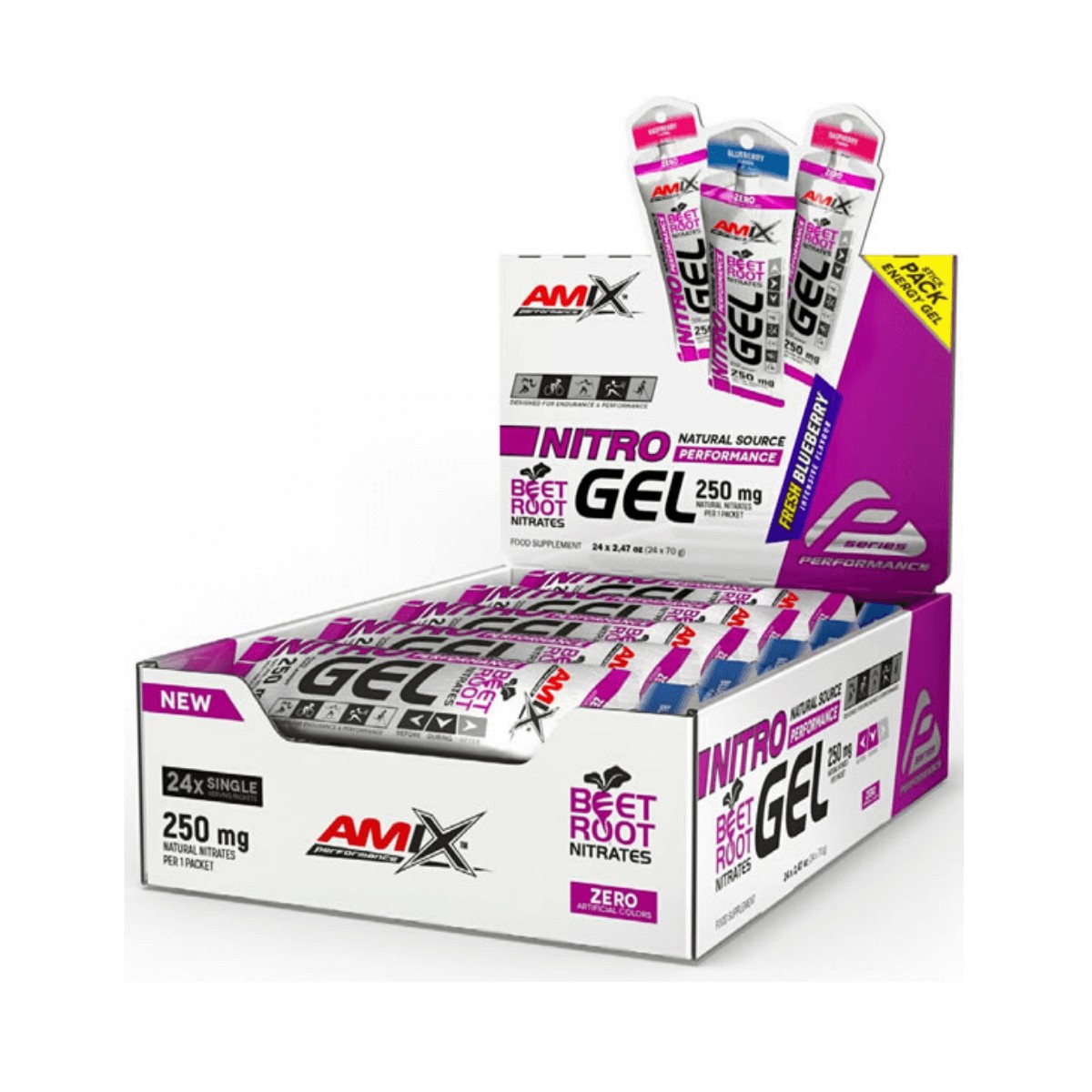 in beere günstig Kaufen-AMIX Nitro Performance Gel Blaubeeren 24 ud x 70 gr. AMIX Nitro Performance Gel Blaubeeren 24 ud x 70 gr <![CDATA[AMIX Nitro Performance Gel Blaubeeren 24 ud x 70 gr Nitro Performance Gel ist ein Rübenkonzentrat im Gelformat, das die Leistung des Athlete