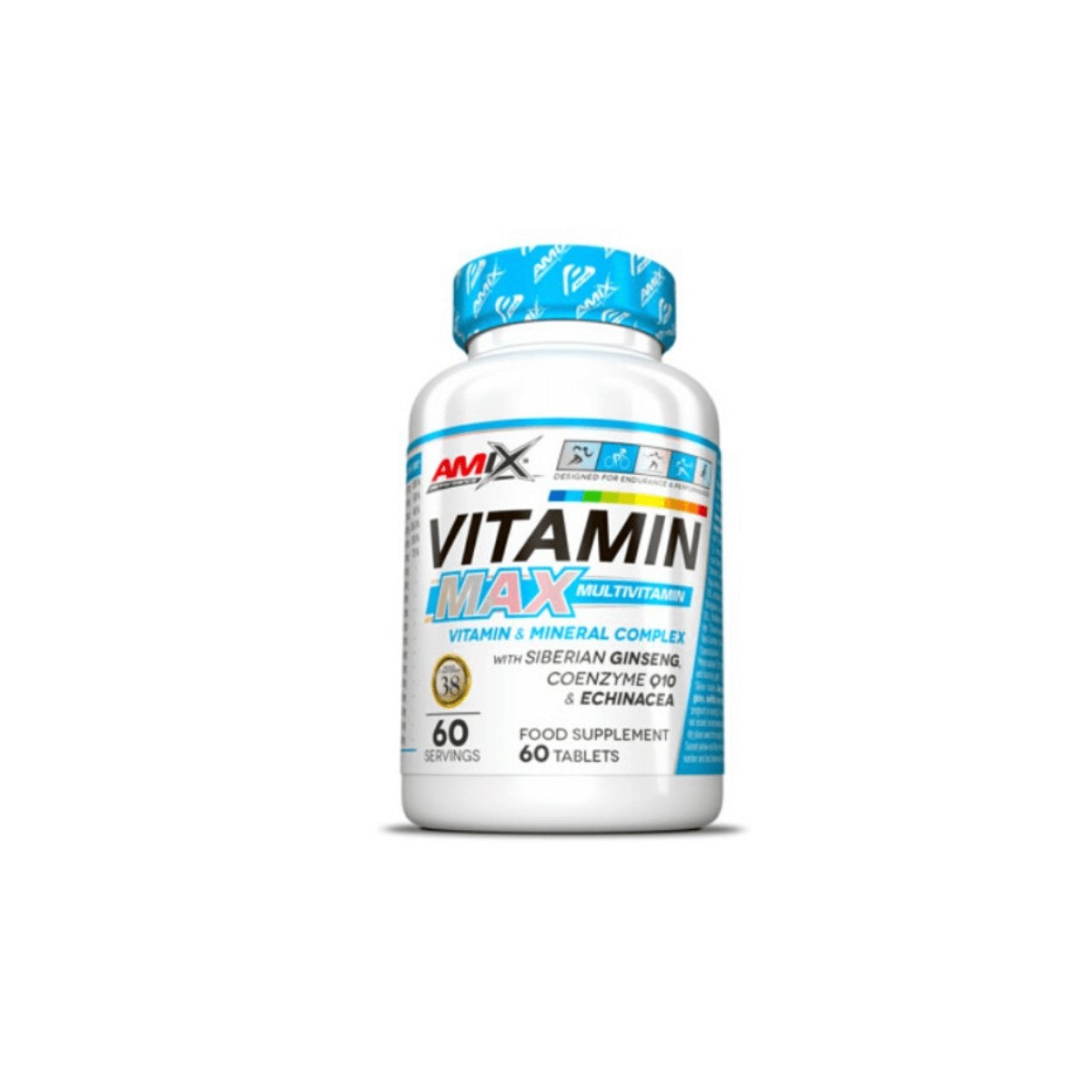 Sport HR günstig Kaufen-AMIX Performance Vitamin Max Multivitamin. AMIX Performance Vitamin Max Multivitamin <![CDATA[AMIX Performance Vitamin Max Multivitamin Vitamin Max Multivitamin ist ein Vitaminkomplex für Ausdauersportler. Mit den wichtigsten Mikronährstoffen formuliert