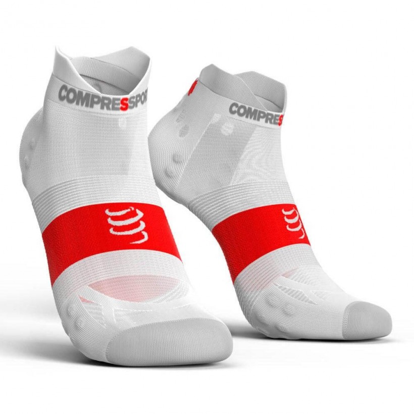Pro Racing V3 Ultra Light Compressport Socks White