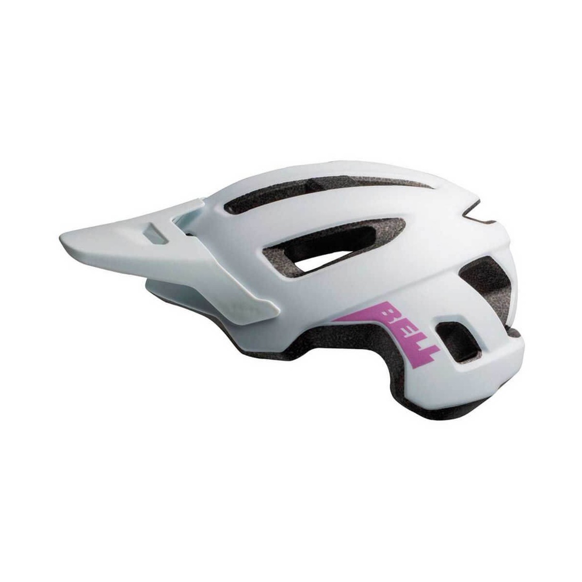 Bell nomad white lilac woman helmet