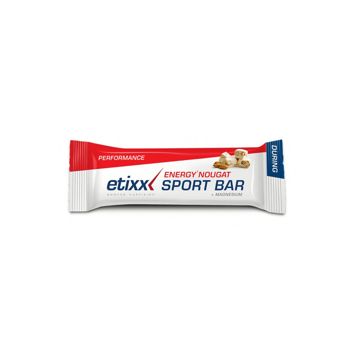 Barritas energéticas ETIXX Energy Sport Bar 40g sabor nougat