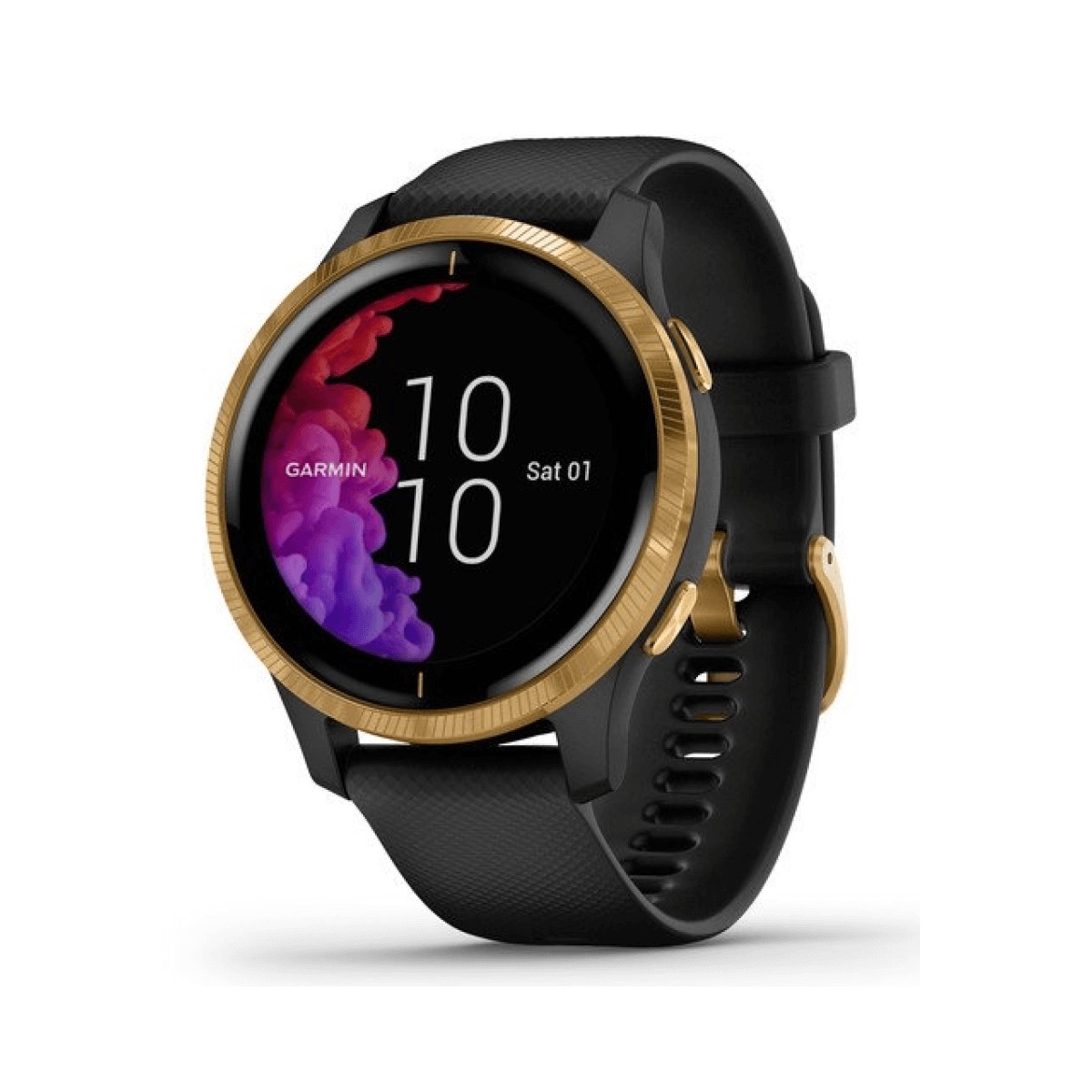 Mit LED günstig Kaufen-Garmin Venu Amoled Black Gold. Garmin Venu Amoled Black Gold <![CDATA[Garmin Venu Amoled Black Gold SPEKTAKULÄRE UND STILVOLLE GPS-SMARTWATCH FÜR IHREN AKTIVEN LEBENSSTIL Wunderschönen. Detailliert. Am Leben. Verbringen Sie mehr Zeit damit, die Aktivit