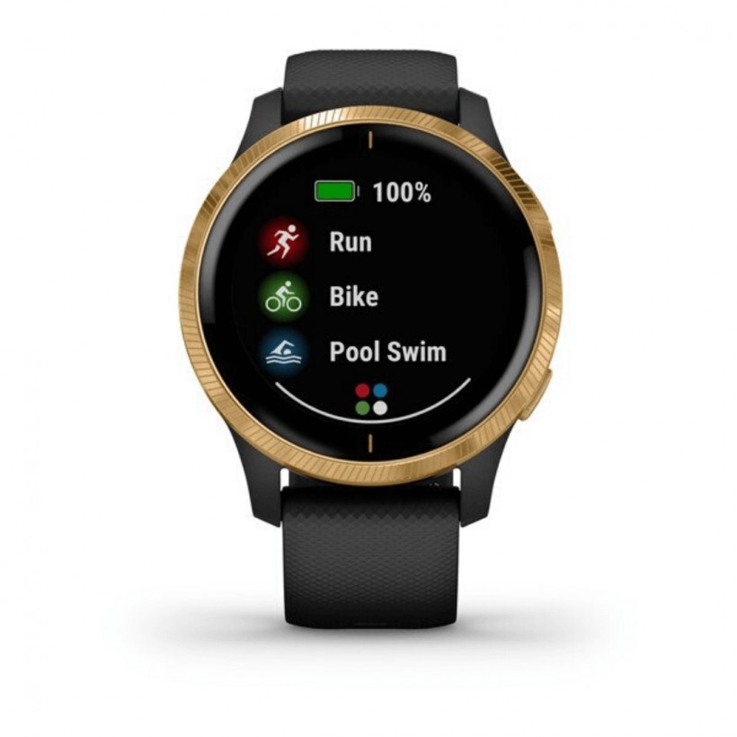 Garmin Venu Amoled Black Gold