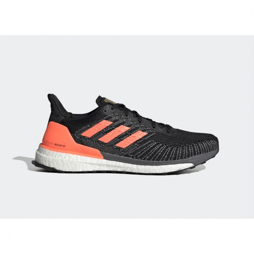 Zapatillas Adidas Solar Boost ST 19 Negro Gris Coral PV20