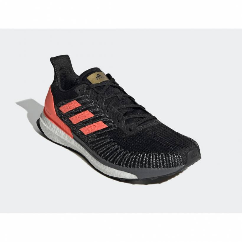 Adidas Solar Boost ST 19 Noir Gris Corail PV20 Homme Chaussures de course