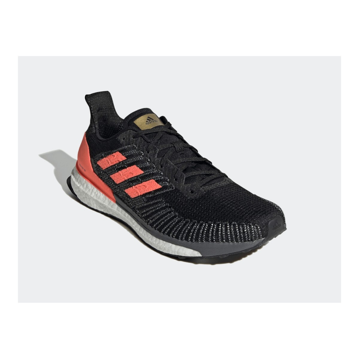 líder Aditivo borde Adidas Solar Boost ST 19 Shoes Black Gray Coral PV20