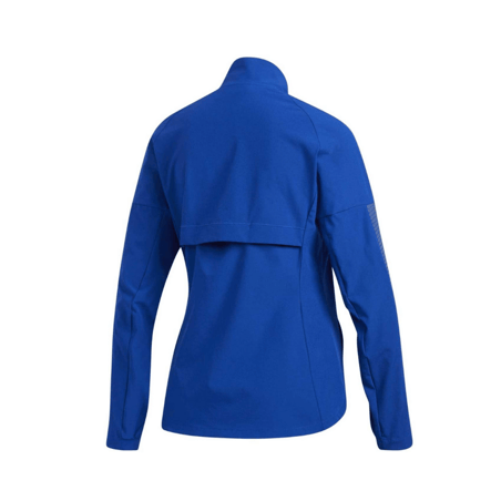 Jaqueta de corrida Adidas Azul Mulher