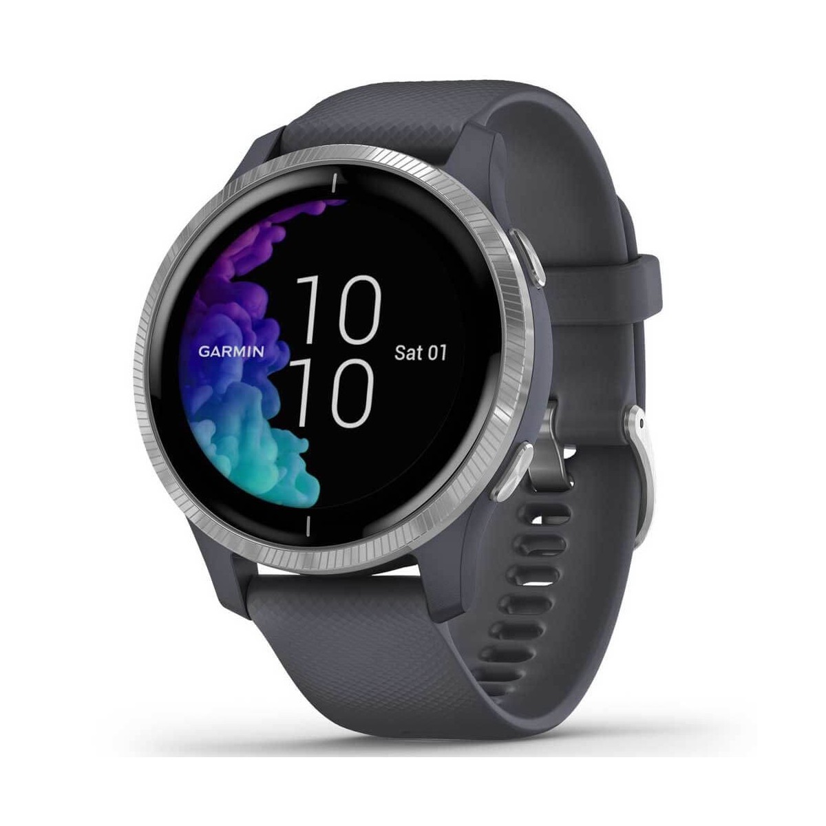 Garmin Venu Amoled Azul Granito Plata