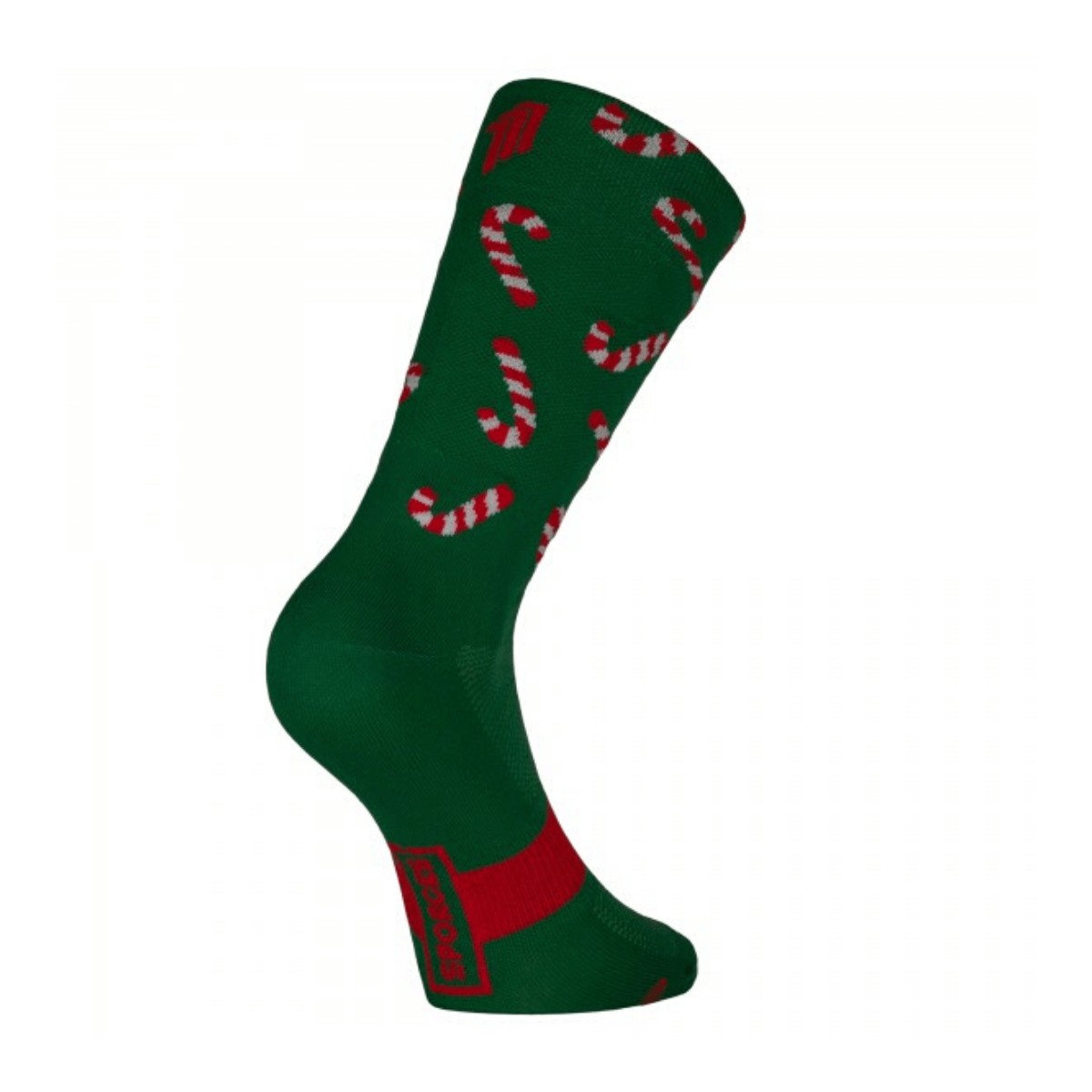 Sporcks günstig Kaufen-Sporcks Xmas Sticks Socken, Größe L. Sporcks Xmas Sticks Socken, Größe L <![CDATA[Sporcks Xmas Sticks Socken Ultraleichte Weihnachtsradsocke, inspiriert von den berühmten Süßigkeiten. Weihnachtsgrüne Farbe, auch wenn Sie nicht trai