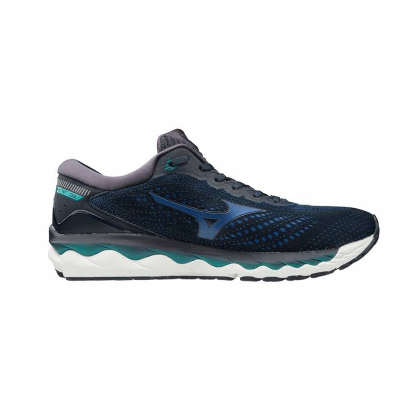 Mizuno Wave Sky 3 Marineblau SS20 Herrenschuhe