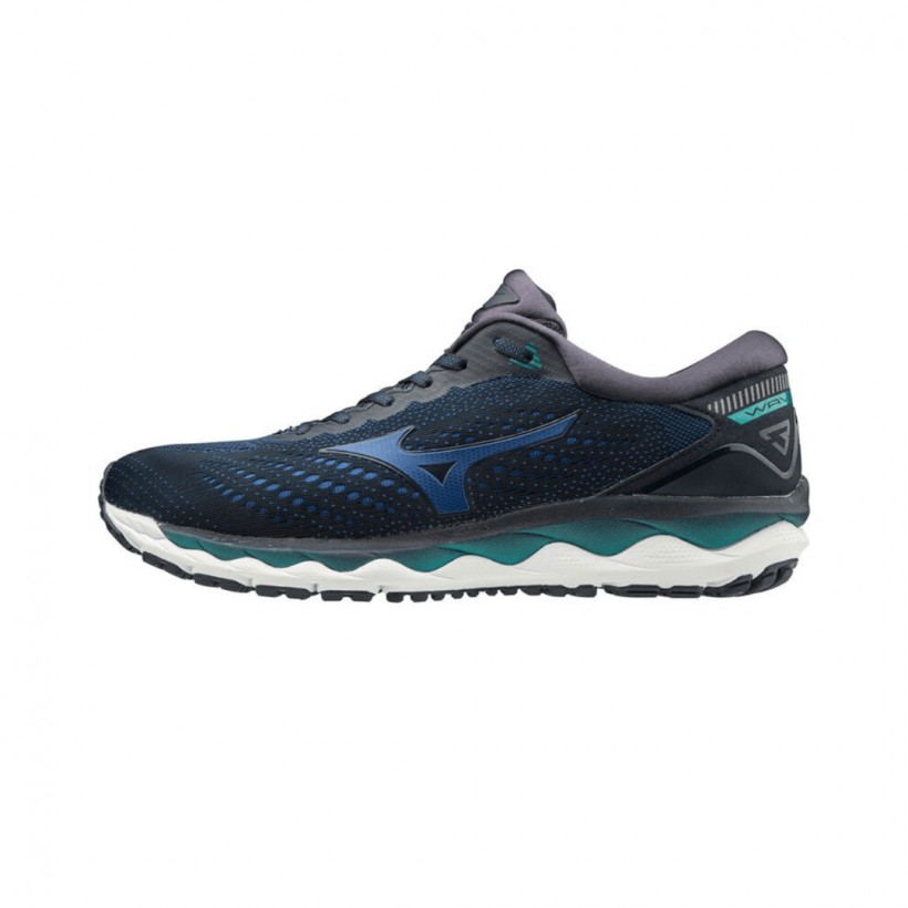 Mizuno Wave Sky 3 Navy Blue SS20 Men's Shoes