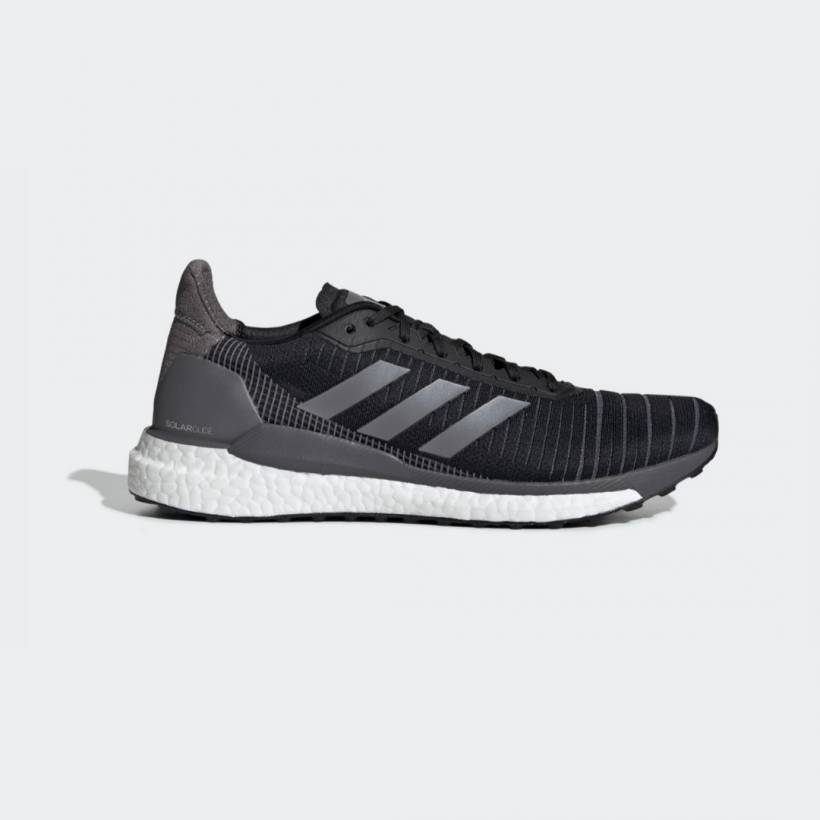 Chaussures de course pour hommes Adidas Solar Glide 19 Noir AW19