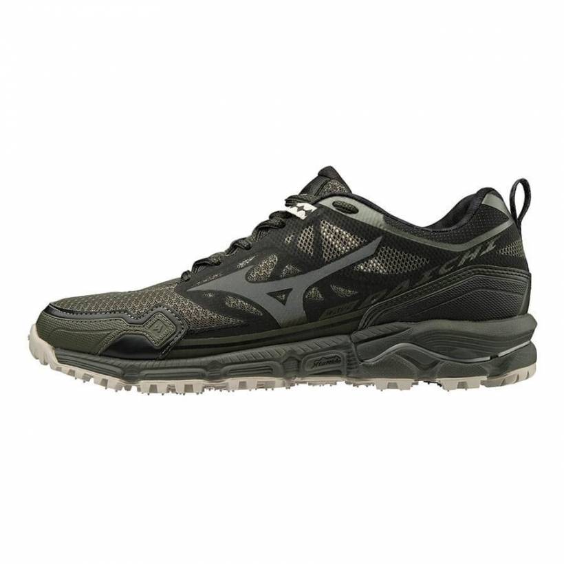 Mizuno Wave Daichi 4 Green Black AW19 men's shoes