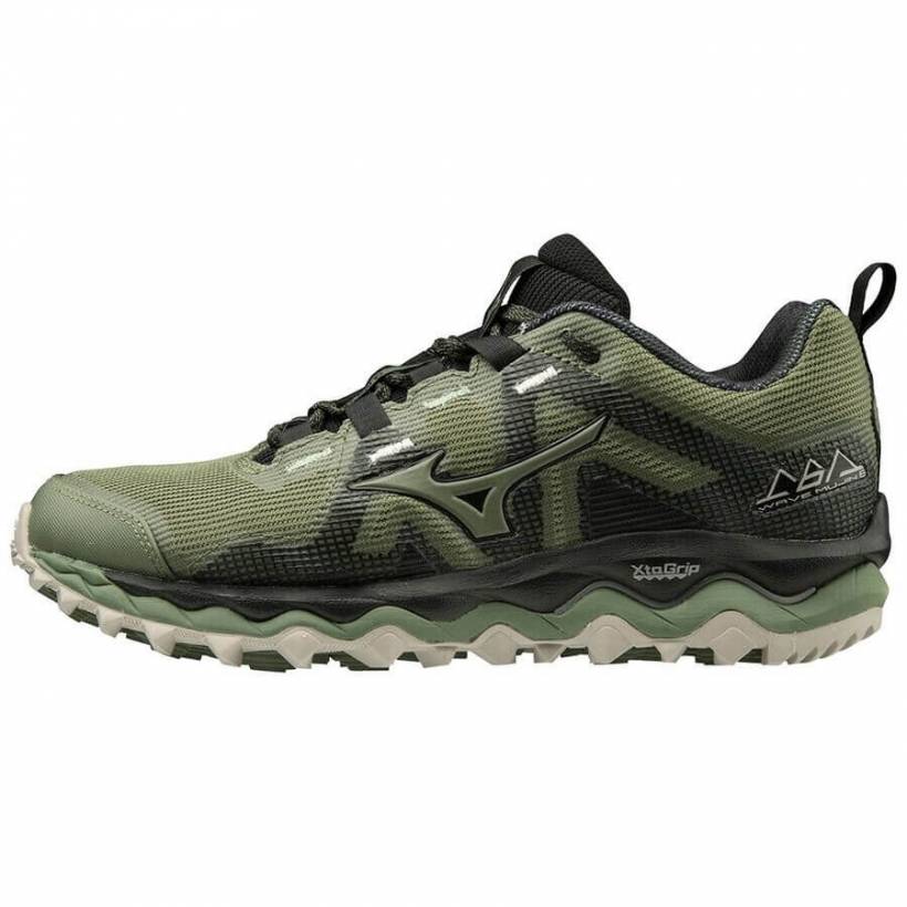 Mizuno Wave Mujin 6 Verde/Nero AW19 Scarpe da uomo