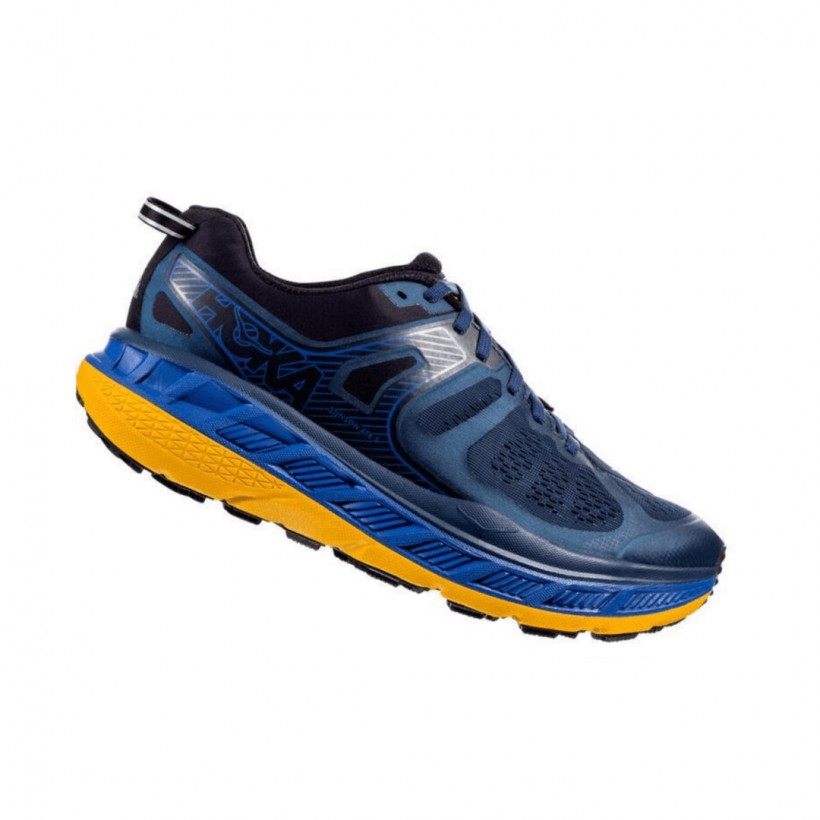 Hoka One One Stinson ATR5 Dunkelblau Orange FW19 Herrenschuh