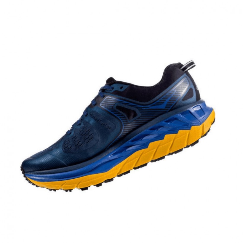 Hoka One One Stinson ATR5 Dunkelblau Orange FW19 Herrenschuh