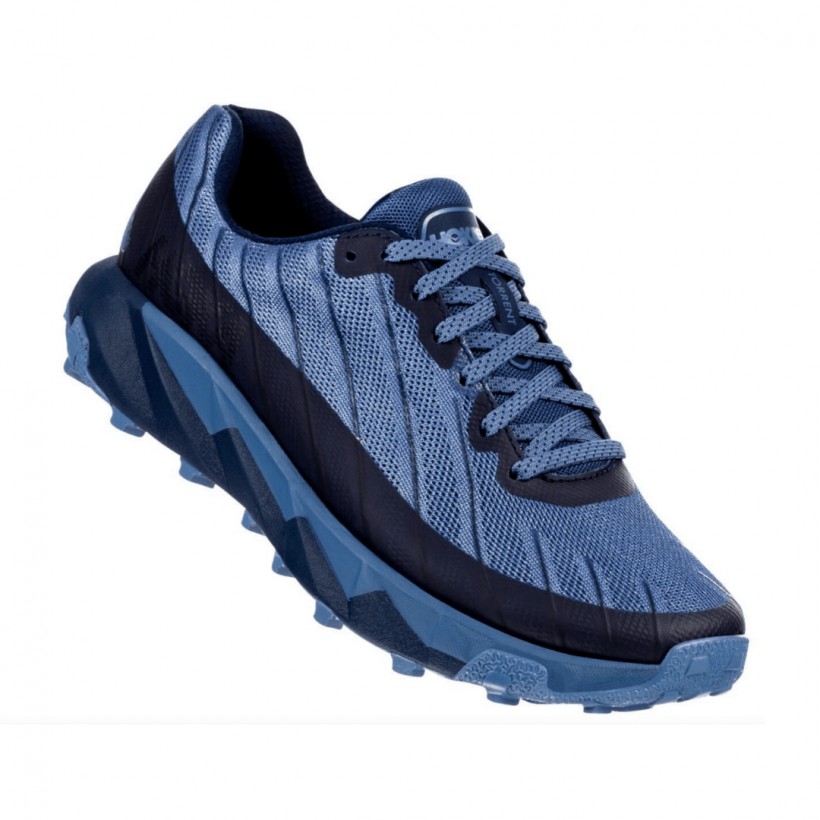 Zapatillas Trail Hoka One One Torrent Azul OI19 Mujer