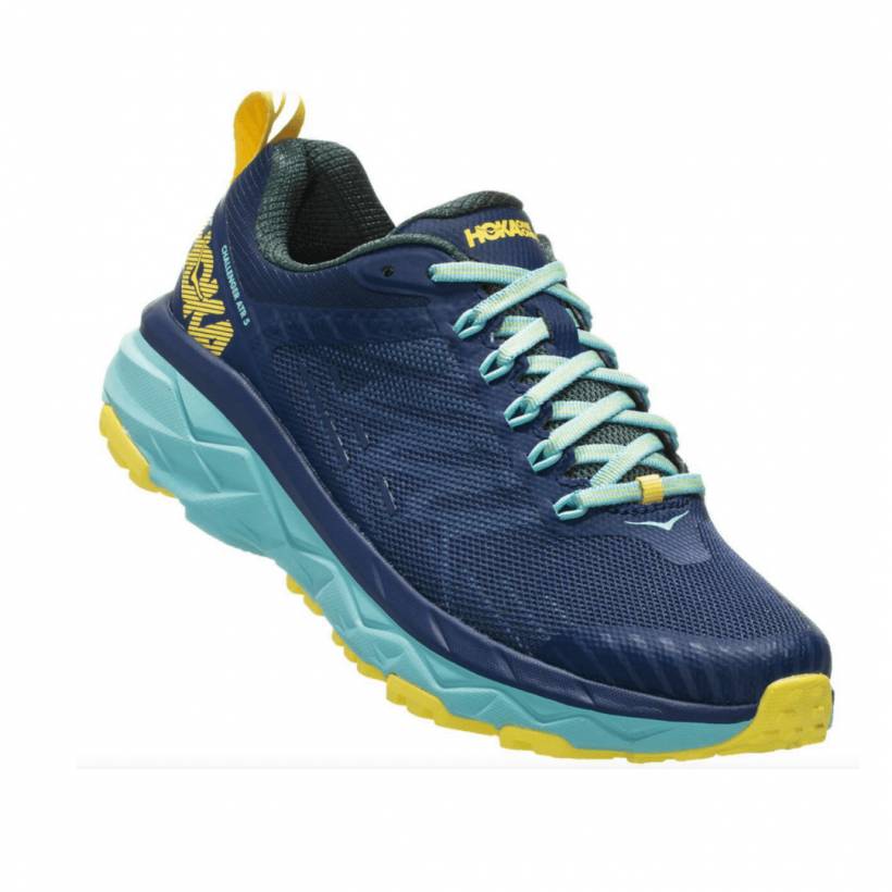 Scarpe Hoka One One Challenger ATR 5 Trail Blu AW19 Donna