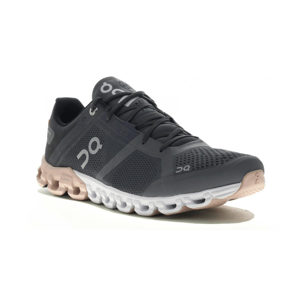 On Cloud Flow Grey Pink Women's Shoes