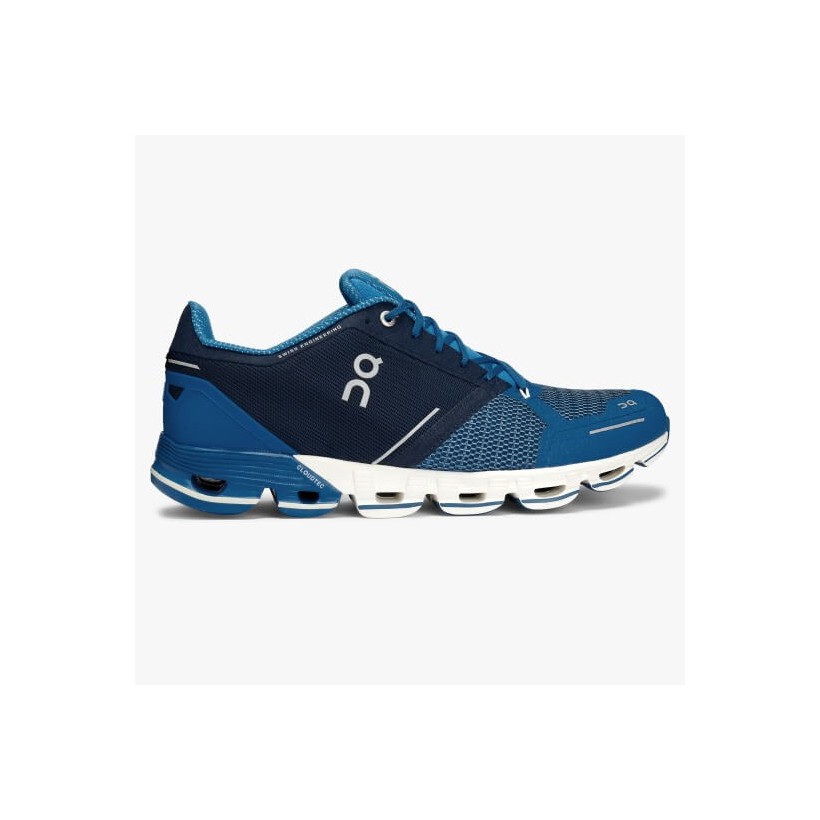 Zapatillas On Cloudflyer Azul Blanco PV20 Hombre