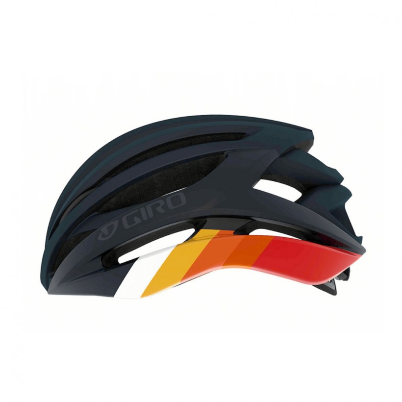 Casco Giro Syntax Azul Marino Naranja