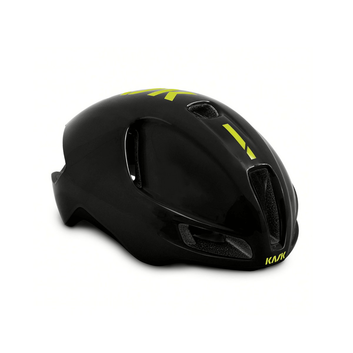 Kask Utopia Helmet Black Yellow Fluor, Size M: 52-58