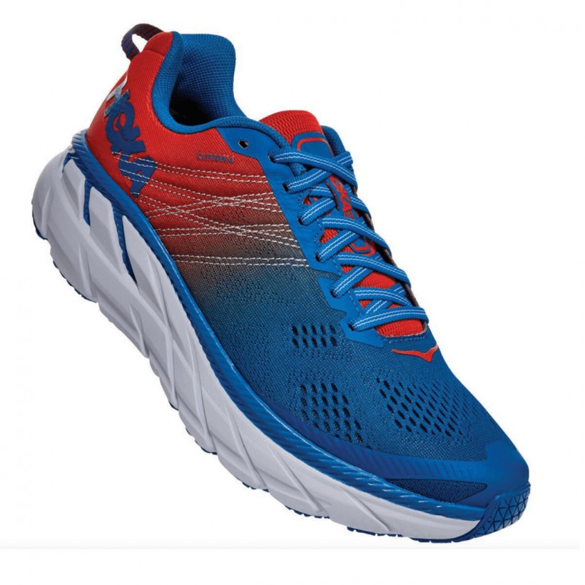 Hoka One One Clifton 6 Red Blue SS20 Men's Shoes