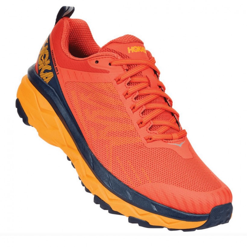 Hoka One One Challenger ATR 5 Trail Shoes Orange Red SS20 Man