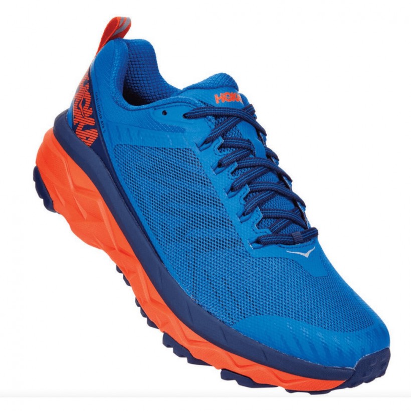 Scarpe Hoka One One Challenger ATR 5 Trail Blu Arancio SS20 Uomo