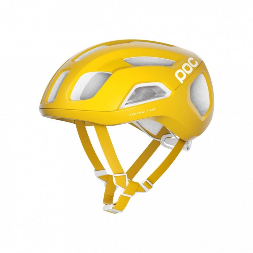 Casque POC Ventral Air Spin Sulphite Jaune Mat