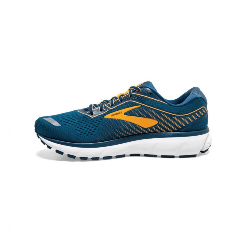 Brooks Ghost 12 Niebiesko-żółte buty męskie PV20