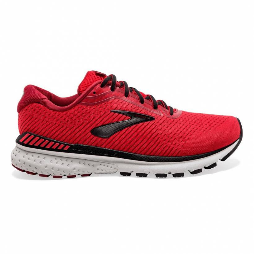 Buty męskie Brooks Adrenaline GTS 20 Czerwono-czarne PV20