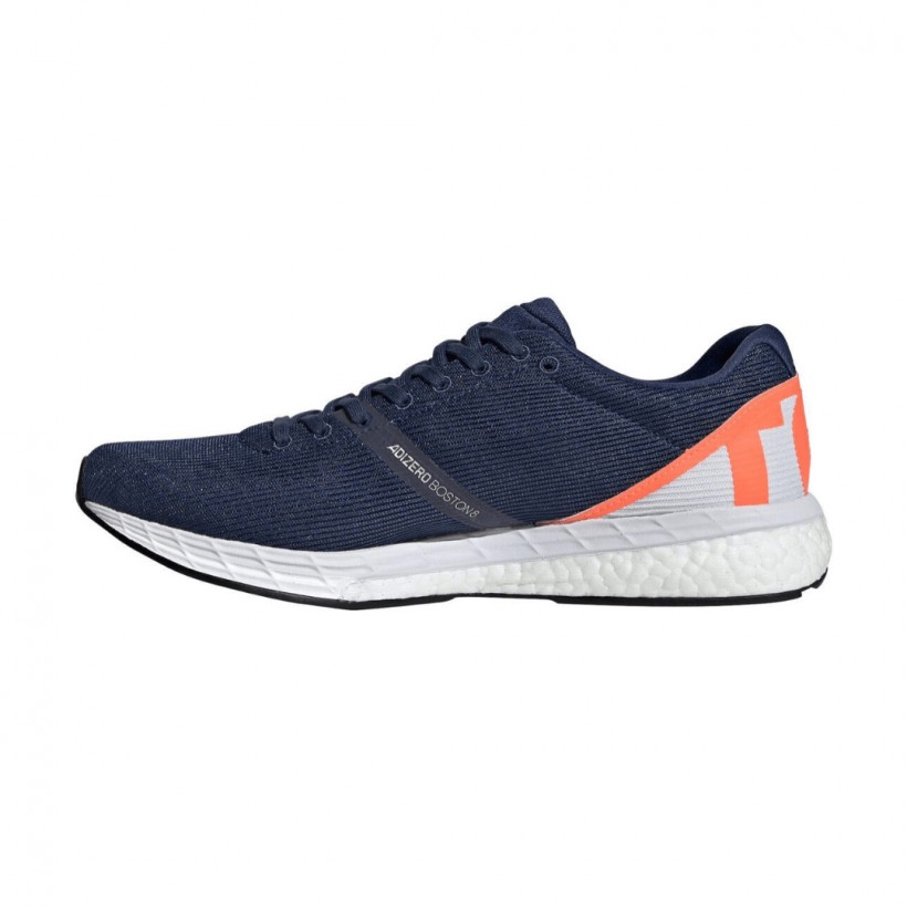 Adidas Adizero Boston 8 Blau Weiß SS20 Herrenschuhe