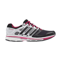 Chaussures de course Adidas Supernova Glide 6 blanc et noir pour femme