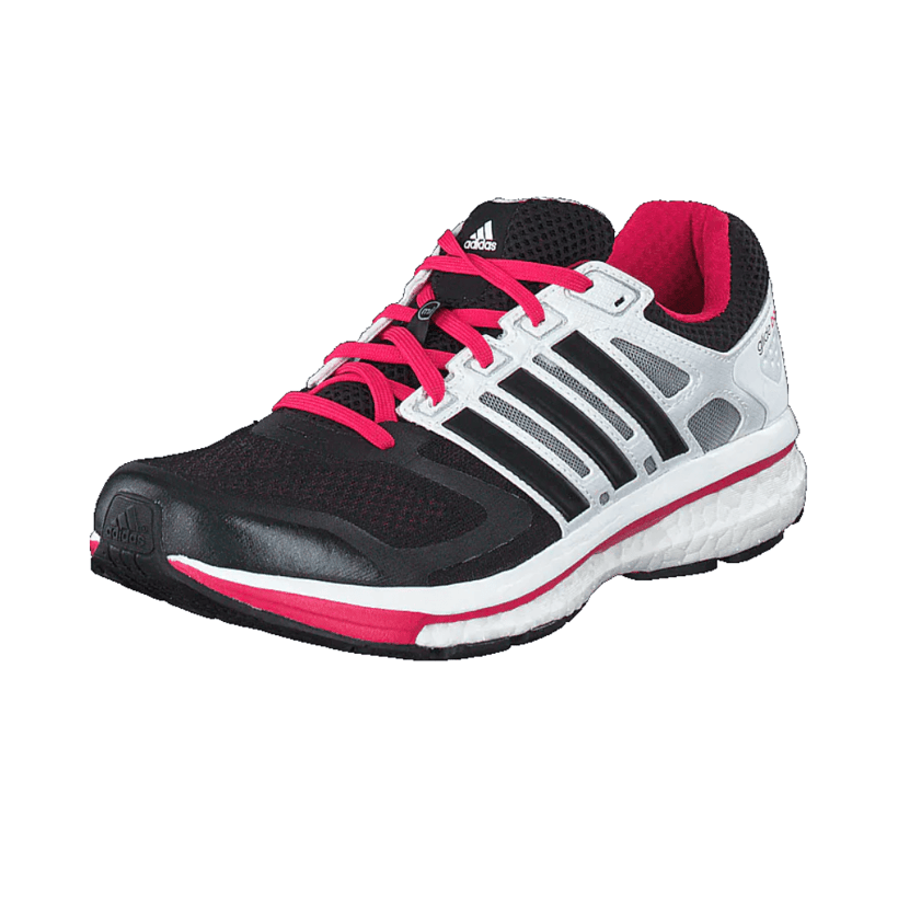 Chaussures de course Adidas Supernova Glide 6 blanc et noir pour femme