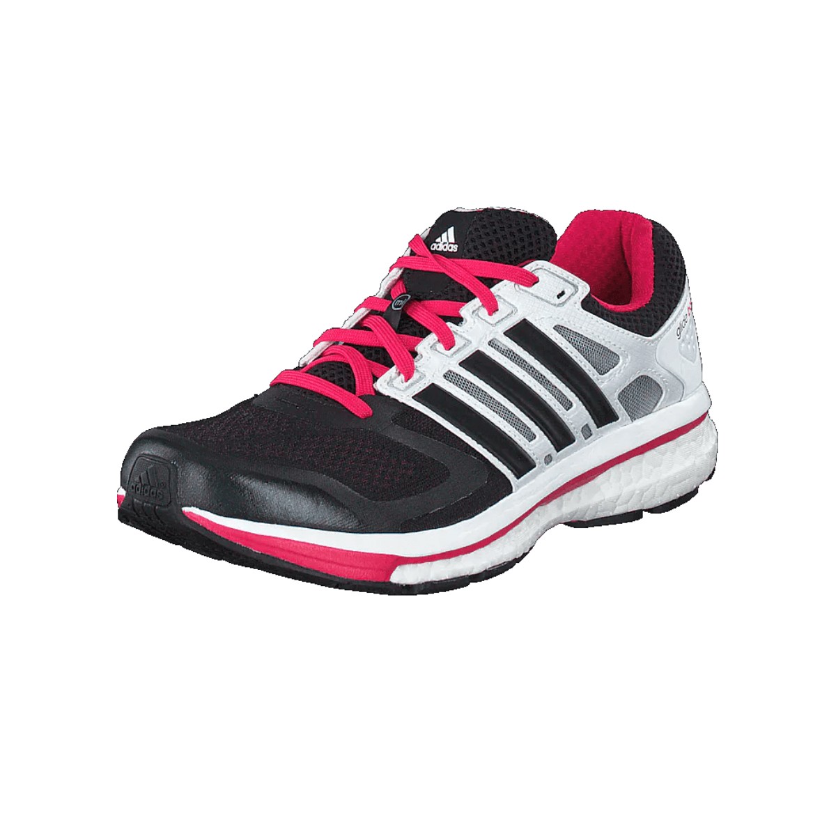 Supernova Glide 6 White Black Women's Shoes