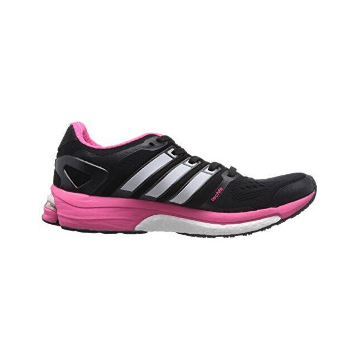 Coro Barcelona Desafío Zapatillas Adidas Adistar Boost ESM Negro Rosa Mujer